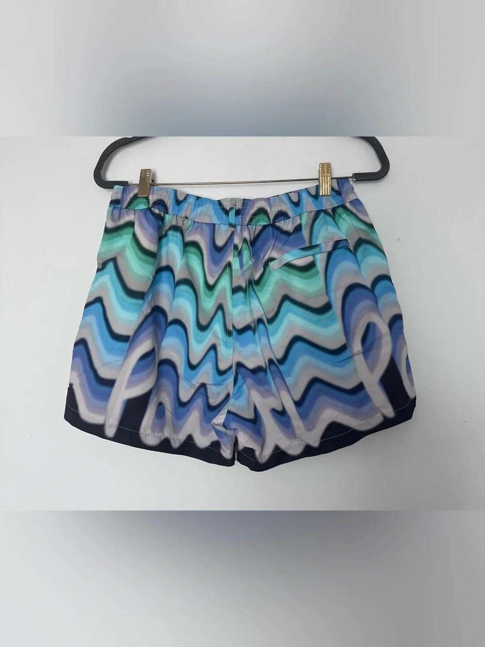 Paul Smith Turquoise and Aqua Men’s Swim Trunks Shorts